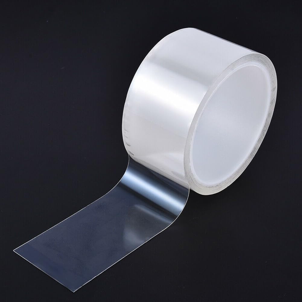 Megatwix Sill Guard Protective Strip for Vehicles Transparent Anti Scratch Tape for Door Edges & Bumper Areas,