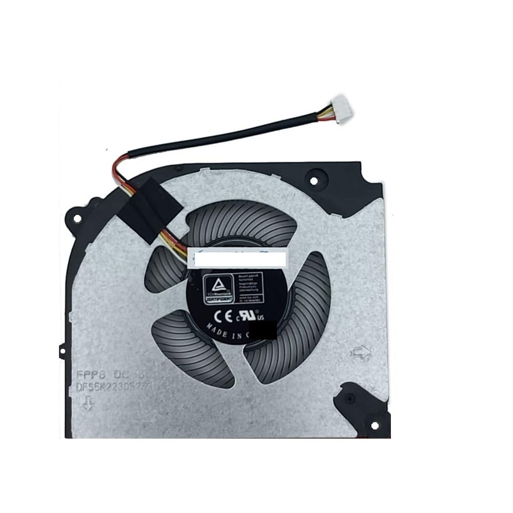 Gra Notebook G7 KF KE wentylator chłodzący procesor GPU do Gigabyte G7 KF KE dla GE MF G7KF G7KE G7GE G7MF 2023 FPP8 DFS5K223052831 FPP9 DFS5K22115371U(F) PP8 CPU PP8Wentylator)
