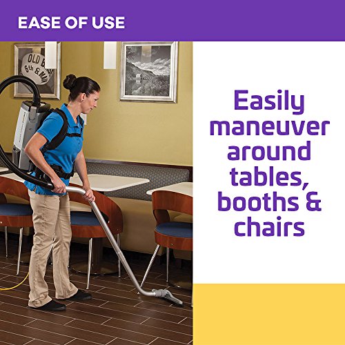 Proteam Commercial Backpack Vacuum Cleaner, Provac Fs 6 Vacuum Backpack With Hepa Media Filtration And Residential Cleaning Service Kit, 6 Quart, Corded #TOP2