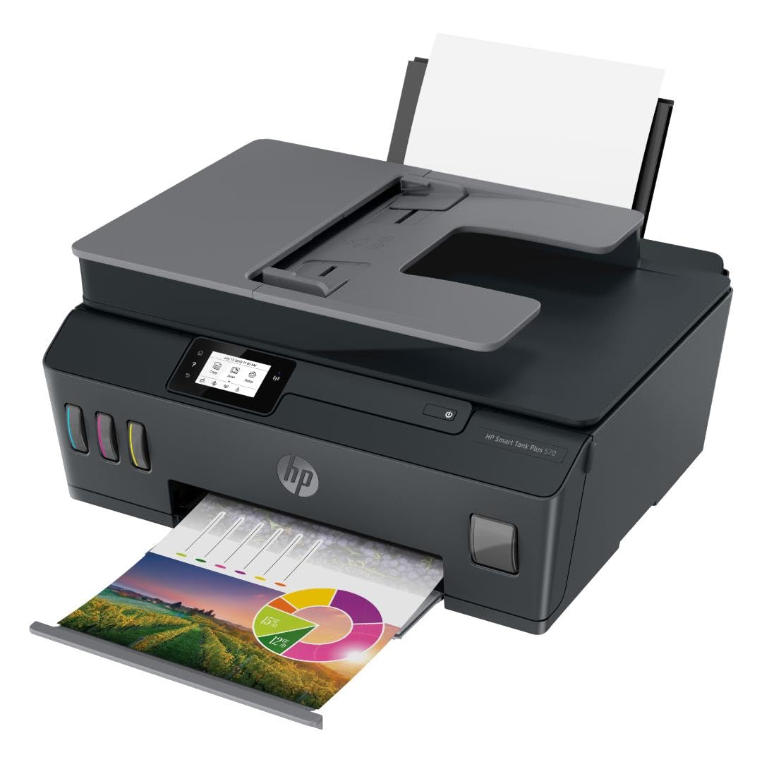 HP Smart Tank Plus 570 Printer - 2 Years Ink Included -24