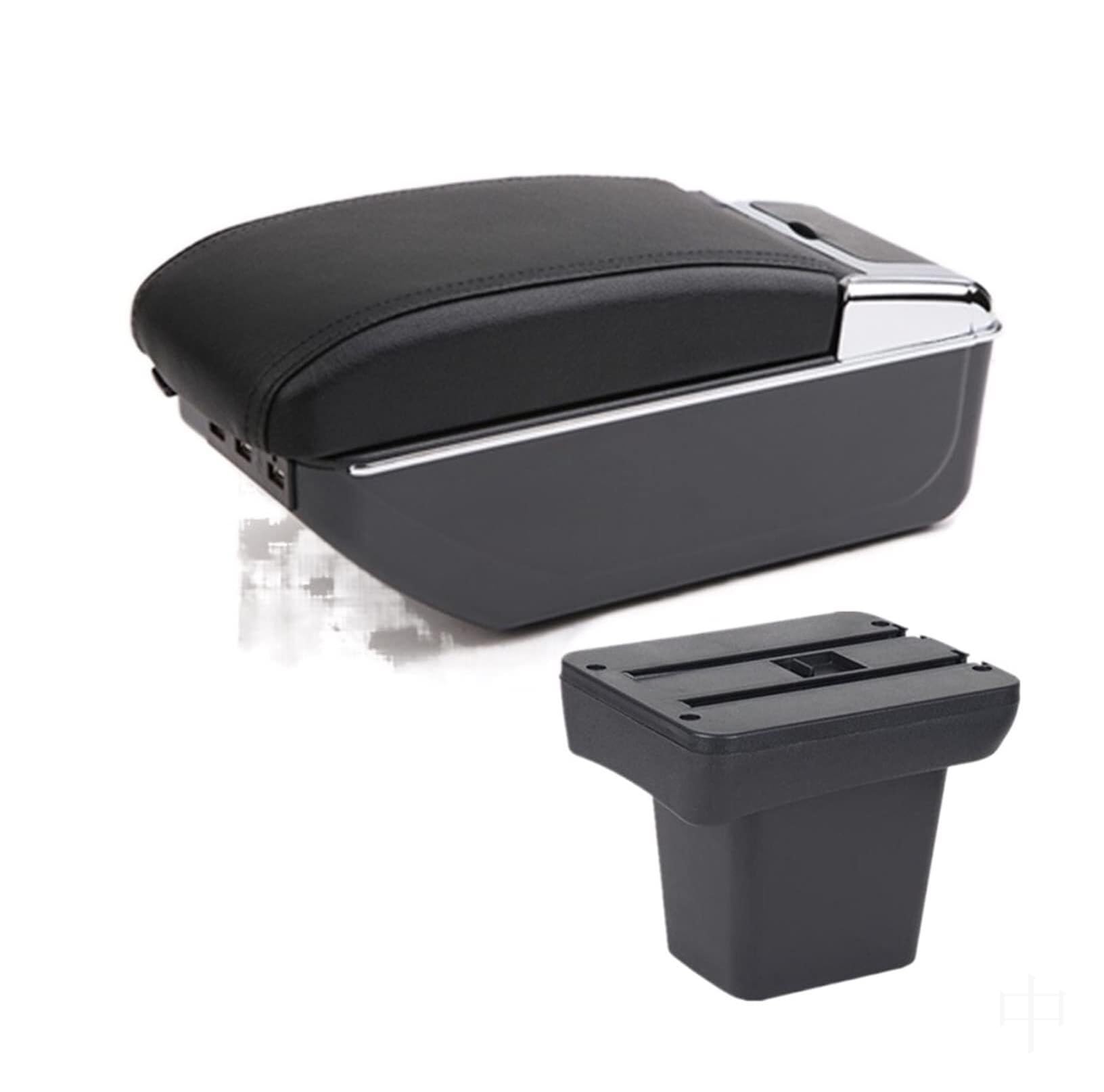 GTDTKGANAK Storage Box For Land For Rover For Freelander 2 Car Armrest Storage For Box With USB(C2 7usb)