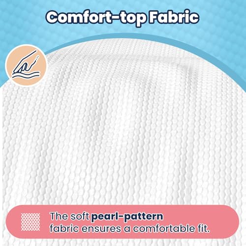 Image of Dog Diapers Male Large 50 Ct, Super Absorbent Male Dog Wraps with Wetness Indicator, Soft Pearl Weave Non-Woven Fabric, Fit for Golden Retriever, Labrador, Husky