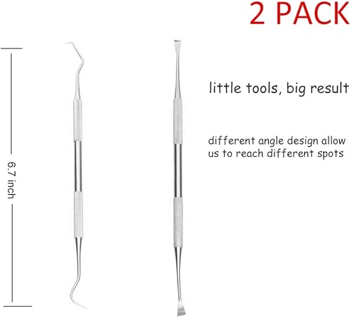 Miniatura 6 de Herramientas de limpieza de dientes de perro, removedor de tarter, raspador dental canino, herramientas para escalar, limpiador de dientes para