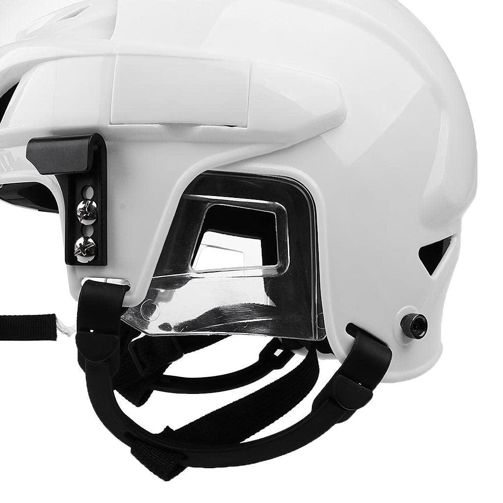harayaa Casco de Hockey sobre Hielo Ajustable Unisex con Combo - Resistencia Al Impacto