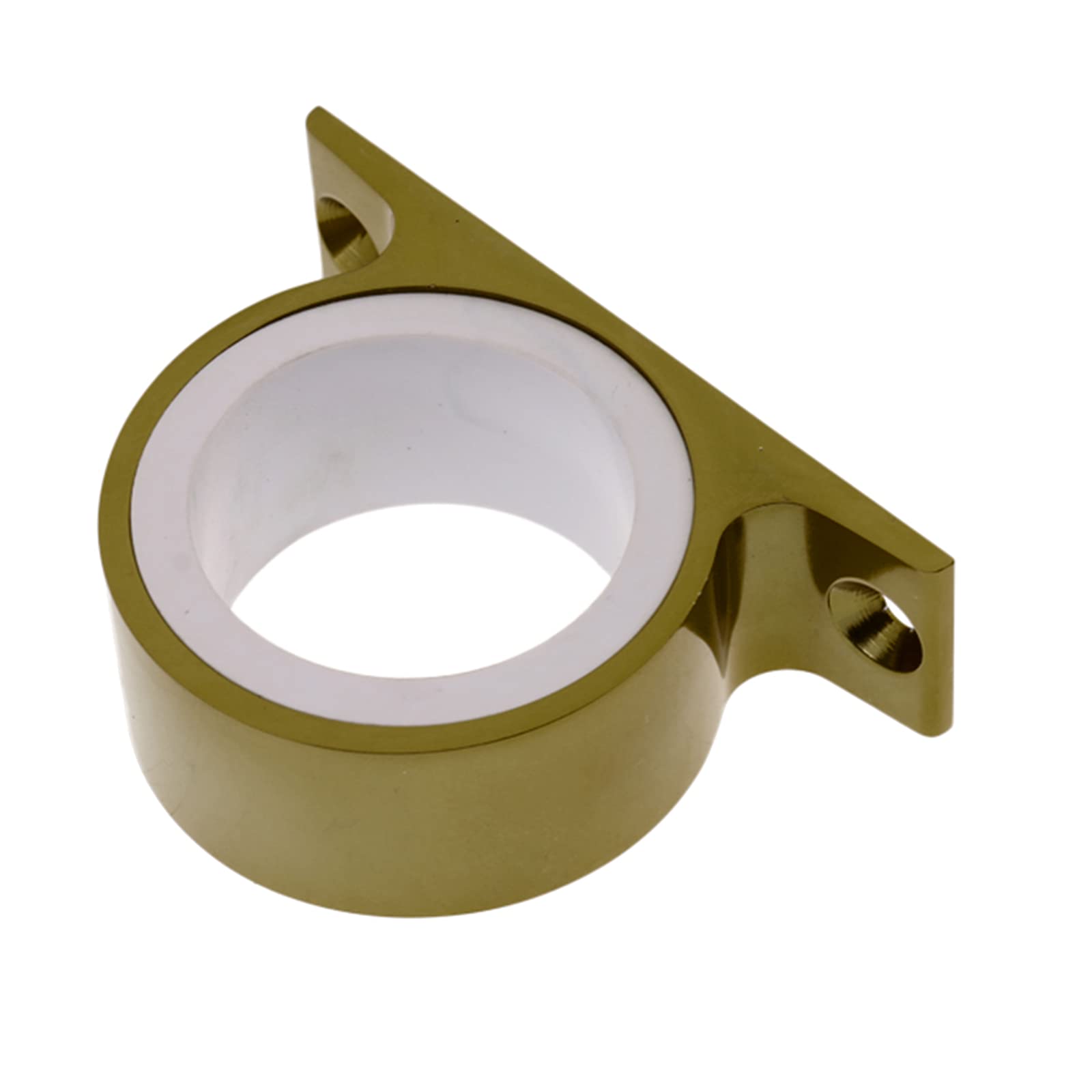 Set di 3 ganci per canna da pesca, per kayak, auto, colore oro