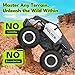 GoBang 1:16 Amphibious Cyber Police Car Monster Truck Toys Remote Control Car Waterproof Rc Cars 4WD All Terrain Off-Road Trucks for 6 7 8 9 10 11 12 Year Old Boys Girls Gifts Presents