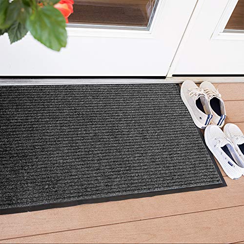 Notrax 109 Brush Step Entrance Mat, For Home Or Office, 2' X 3' Charcoal, 109S0023Ch, 2' Width X 3' Length #TOP3