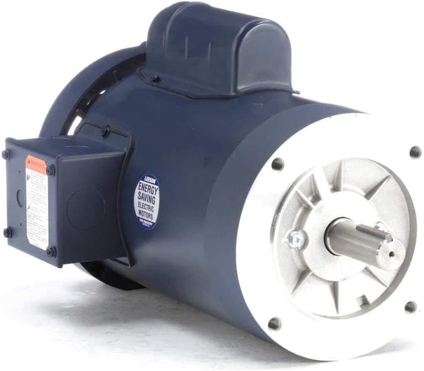 2 hp 3450 RPM 145TC Frame TEFC 115/208-230 volts Leeson Electric Motor # 120102