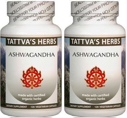 Tattva’s Herbs Ashwagandha 240 Capsules (2-Pack) – Mood, Stress & Relaxation Support for Women & Men – Herbal Supplement, 25 Years Trusted, 25 Years of Premium Service