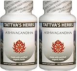 Tattva's Herbs Ashwagandha 240 Capsules (2-Pack) – Mood, Stress & Relaxation Support for Women & Men – Herbal Supplement, 25 Years Trusted, 25 Years of Premium Service