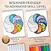 Premium Artistic Mandala Coloring Book for Adults – 50 Abstract Designs – 180gsm Thick Bleed-Proof Paper, Spiral Bound Lay-Flat, Perforated – Frameable Art, Relaxation Gifts for Women, Adult Coloring