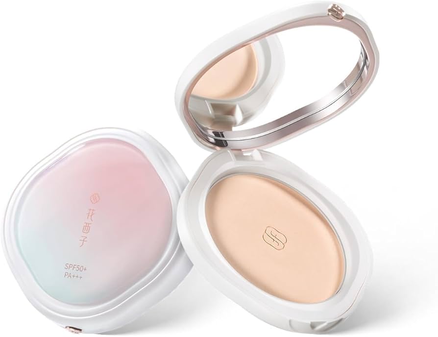 Amazon | 【公式】花西子 FLORASIS 玉容凝脂 プレストパウダー ツヤ