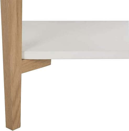 Vista 5 de Safavieh Home Collection Caraway - Mesa de centro blanca y natural