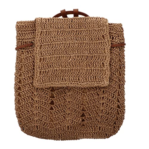 Sac bandoulière paille UKCOCO petit modèle résistant pour femme