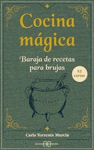 Cocina mágica: Baraja de recetas para brujas.