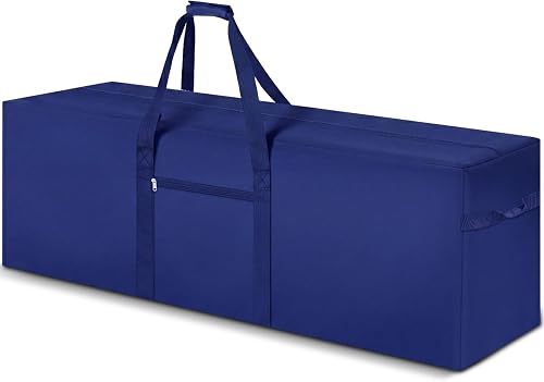 Large Storage Duffle Bag, Blue, 60 x 17 x 20 Inch, 332 L, Large