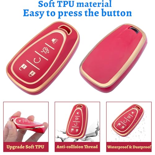 Coque de clé Chevy anti-choc pour protéger votre télécommande Cruze - 7