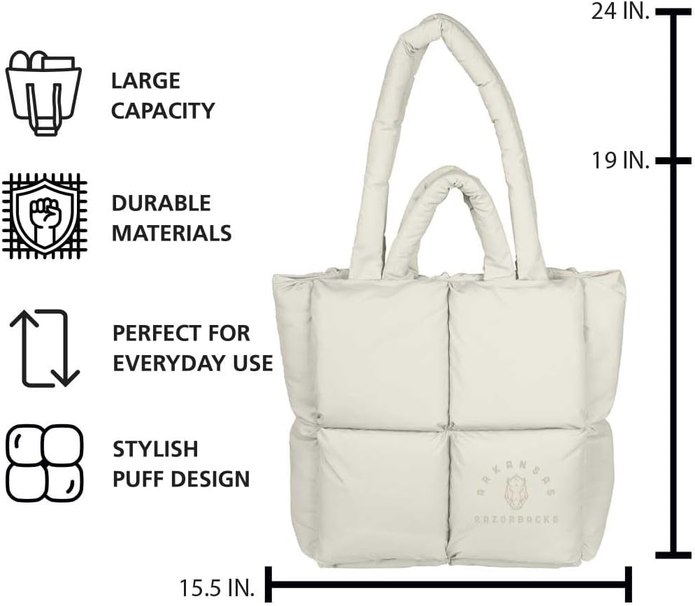 Logo Brands Stylish & Fashionable-Plush Puffer Exterior-Spacious Interior - Image 2