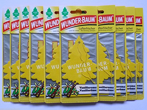Wunder-baum Vanille Lufterfrischer Duftbaum �o�j�����} 10��
