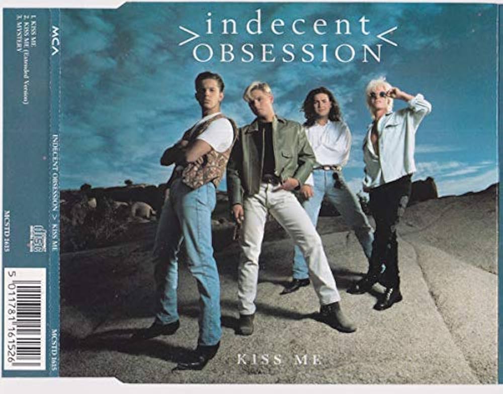 希少見本盤CD indecent OBSESSION KISS ME Indecent Obsession – Kiss Me – CD (Single, Promo), 1992
