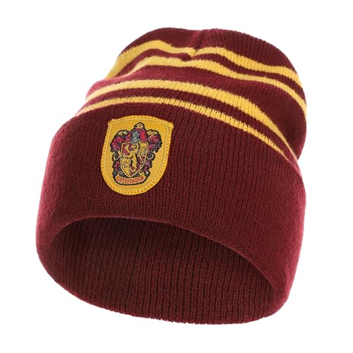 Accesorios Harry Potter de invierno con bufanda Gryffindor tejida suave 2