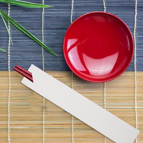Fundas de papel kraft para palillos de diseño elegante 7
