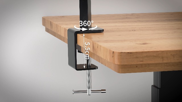 KableRika Schreibtischlampe Mit Gestensteuerung - Dimmbar LED Lampe Für Büro & Homeoffice