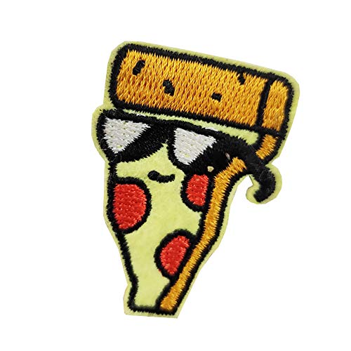 Cute-Patch Funny Pizza Embroidered Iron on Patch