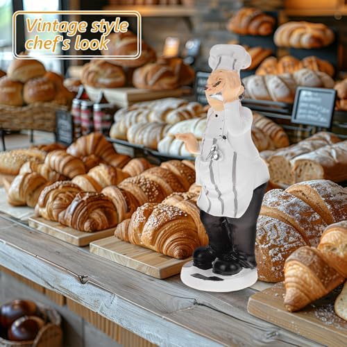 Statue de chef en résine style européen le cadeau idéal