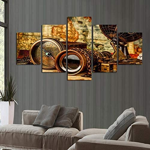 [Dimensioni senza cornice] 100×55 cm (circa 40×22 pollici) - 20×35 cm×2, 20×45 cm×2, 20×55 cm×1, 5 pezzi in totale. Supportiamo dimensioni personalizzate, contattaci se necessario.