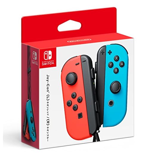 Control Nintendo Switch - Joy-Con (L/R) - Rojo/Azul Neón (Importado de Nintendo Japón)