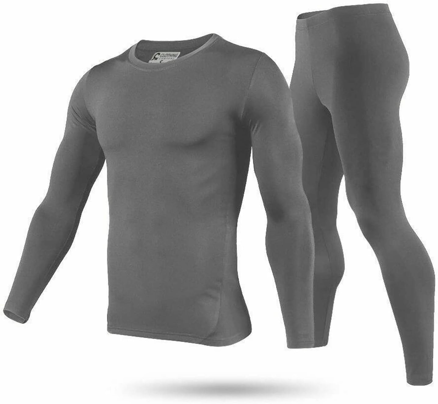 9M Men's Ultra Soft Thermal Underwear Base Layer Long Johns Set with Fleece Lined