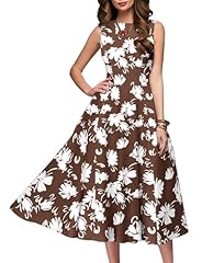 3363 Brown&white Flowers