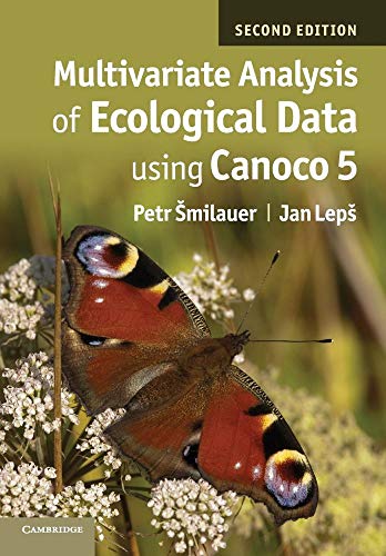 Multivariate Analysis Of Ecological Data Using Can view 2