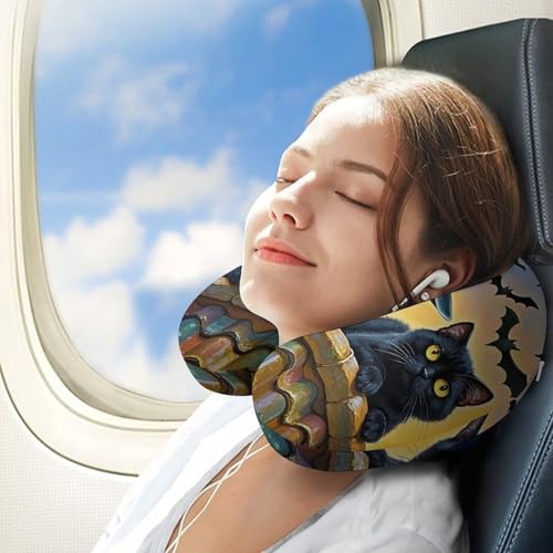 Almohada de espuma viscoelástica para viaje tamaño mediano miniatura 3