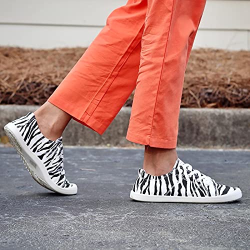 Image of JENN ARDOR Women's Low Top Canvas Slip On Sneaker Comfort Casual Shoes Walking Flats