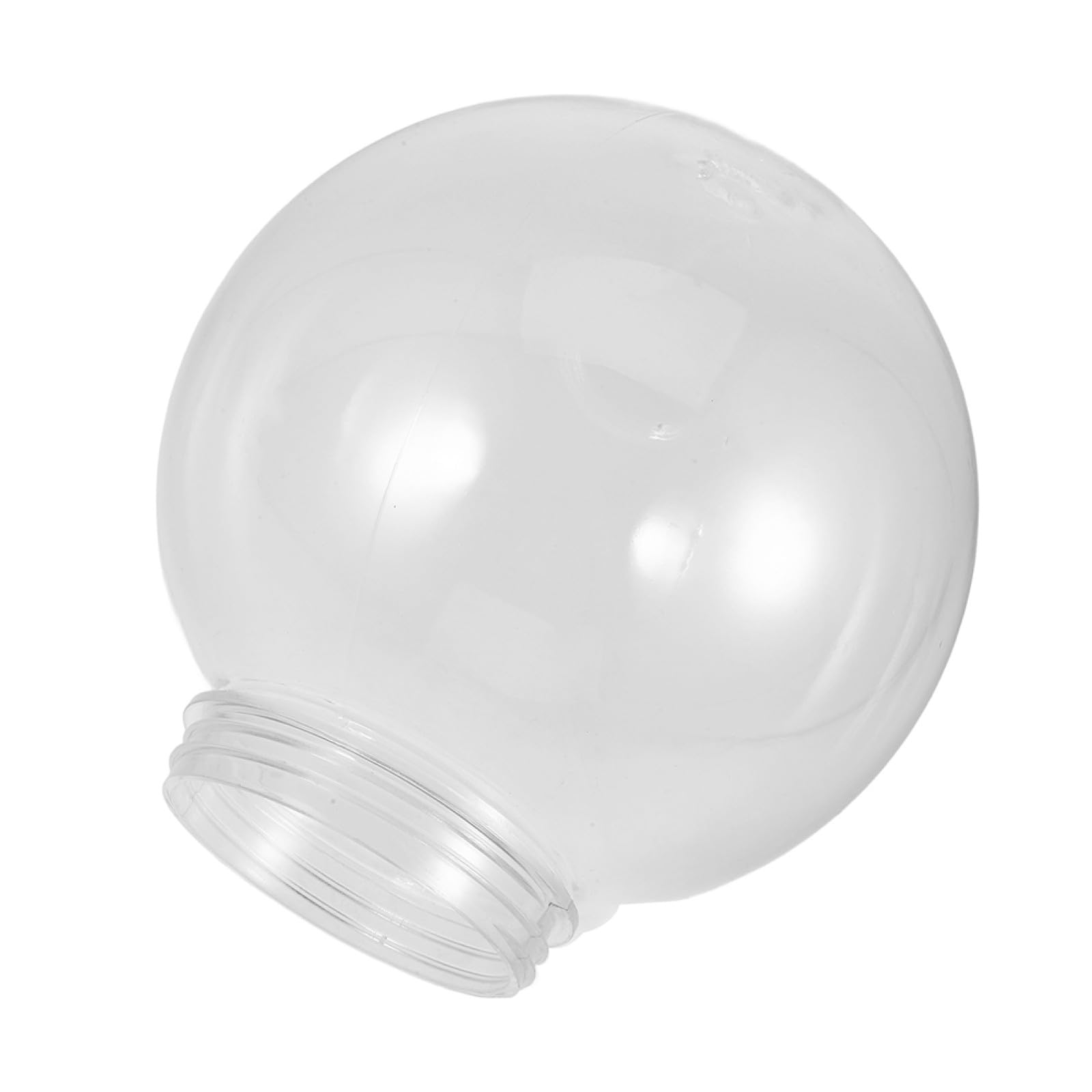 HINTRMENT Replacement Acrylic Globe for Outdoor Light Fixtures, 15Cm Diameter Lampshade for Garden and Streetlight Use