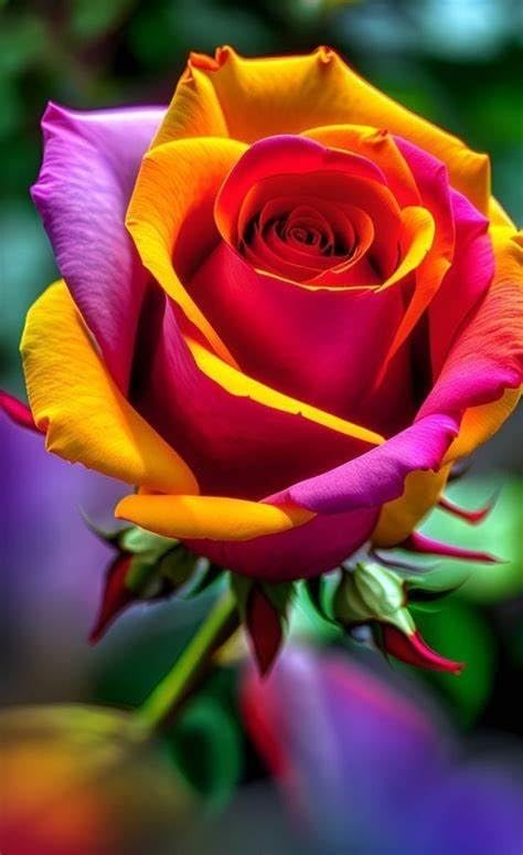 Eccellente Bulbi di Rosa - Perenne, Colori vivaci, Bassa Manutenzione, Decorazione d'Interni-5 Bulbi-A