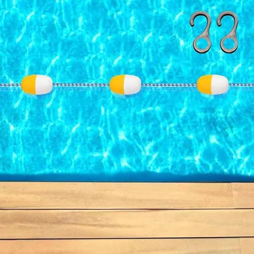 Ligne de bouée durable 6m pour sécuriser la baignade des enfants