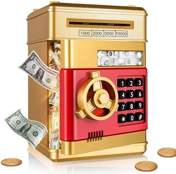 Piggy Banks for Kids, Electronic Password Code Money Banks ATM Banks Box Coin Bank for Children Boys and Girls