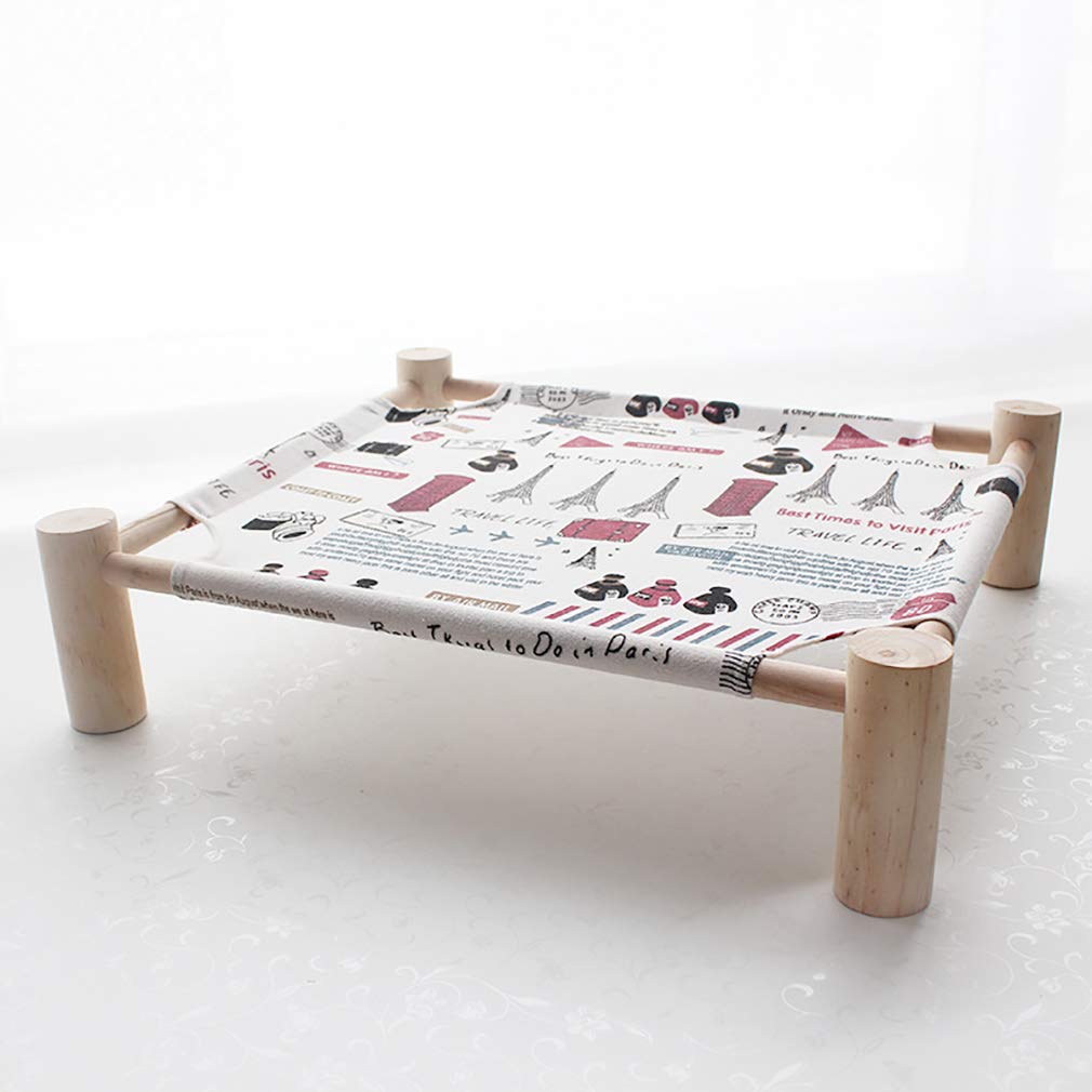 Brandina Rinfrescante Per Cani E Gatti - Legno Naturale, Traspirante, Per Interni Ed Esterni - Foto 2