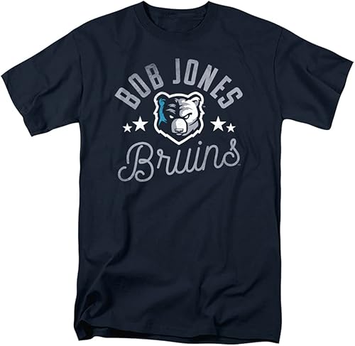 Logovision Mascota desgastada oficial universitaria de manga corta, unisex, para hombres y mujeres, colección de camisetas de algodón