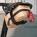 RNXRZANK Storage Bag for Saddle Under Seat Cycling, Brown