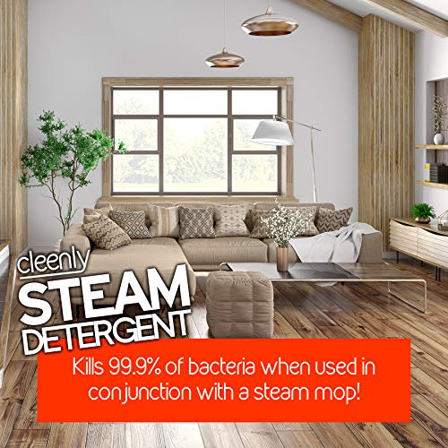 Cleenly Pet Steam Detergent for Steam Mops (5 litres) - Citrus Splash - Designed for Homes with Pets - Suitable for All Hard Floors, clear - Image 4