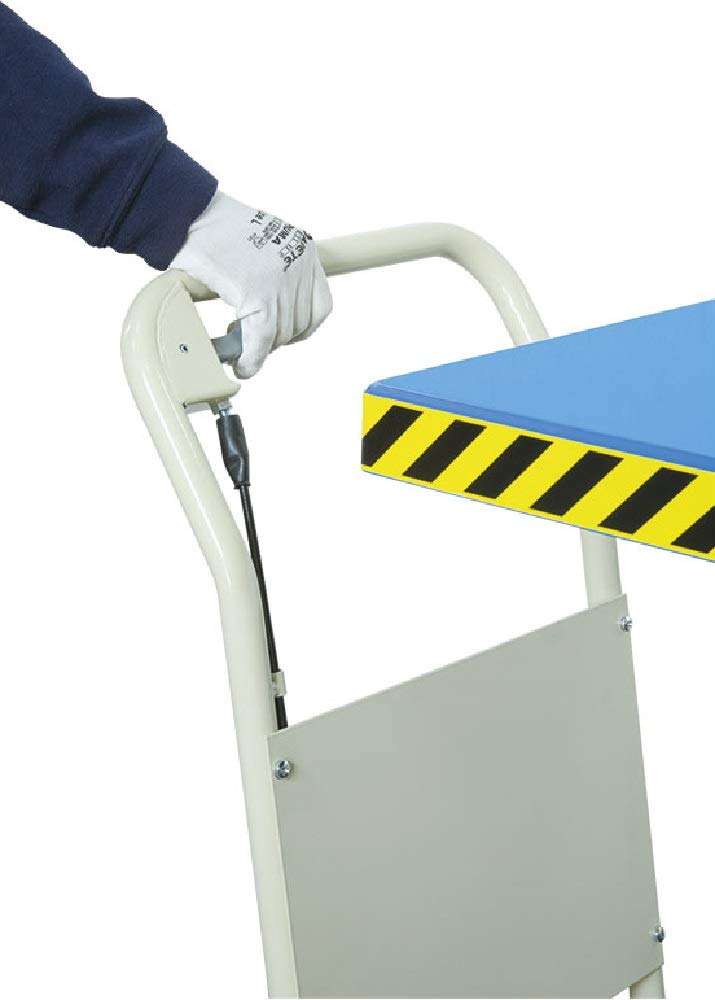 CARRELLO SOLLEVATORE CON PIATTAFORMA A DOPPIO PANTOGRAFO FERVI 0467