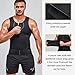 Imagen de KUMAYES Faja Reductora Adelgazante Hombre Neopreno Camiseta Reductora Compresion de Sauna Sudoración para Deporte Fitness