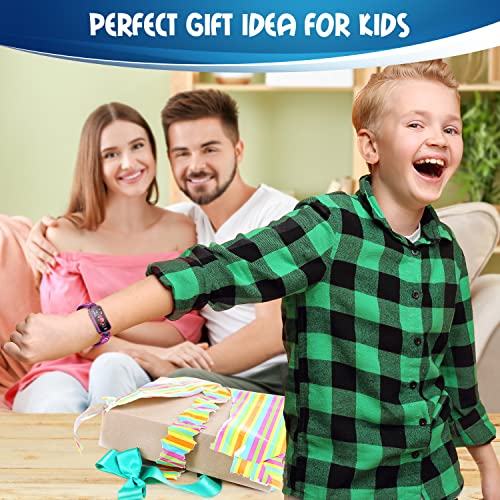 Image of Kids Fitness Tracker for Age 5-16,2022 Upgraded Tracker Kids Watch,Waterproof Watch for Kids with Pedometer,Sleep Monitor & Calorie Counter,Fitness Watch for Kids Girls Boys Teen (Purple)