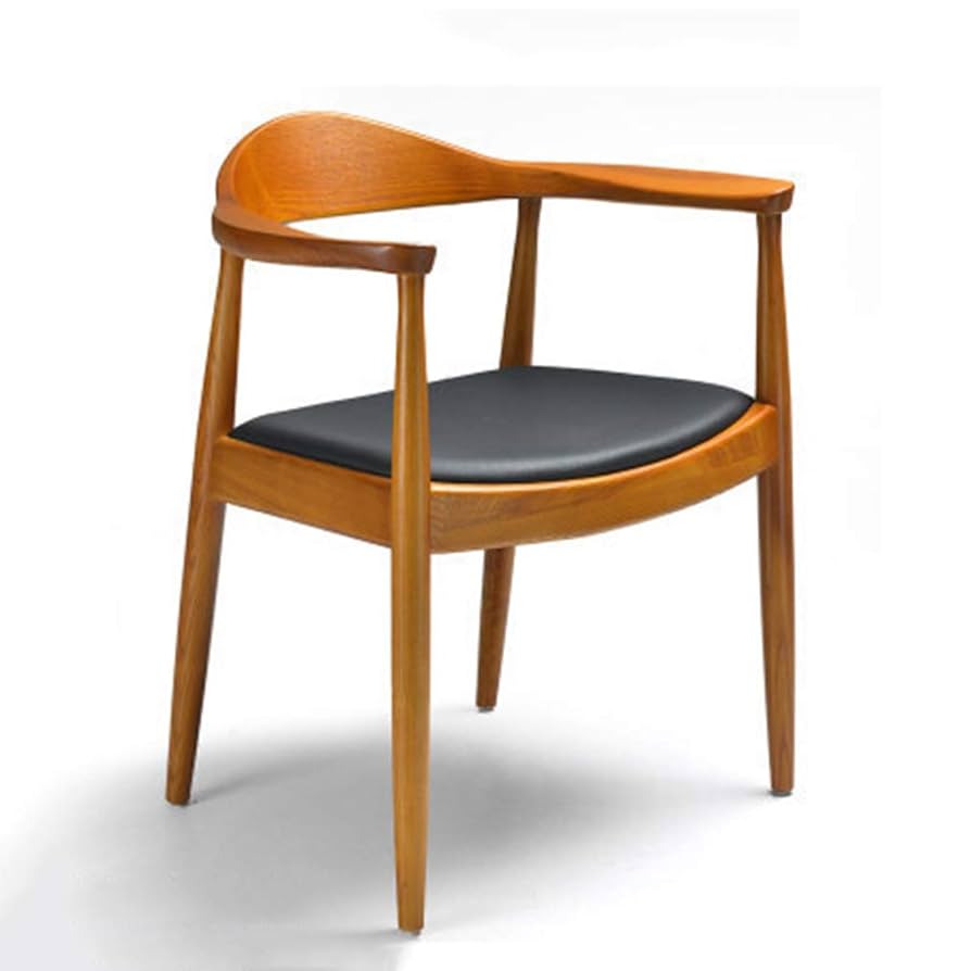 ナチュラルウッド アームチェア ダイニングチェア Amazon｜ホーム ダイニングチェア ナチュラルソリッドウッド構造