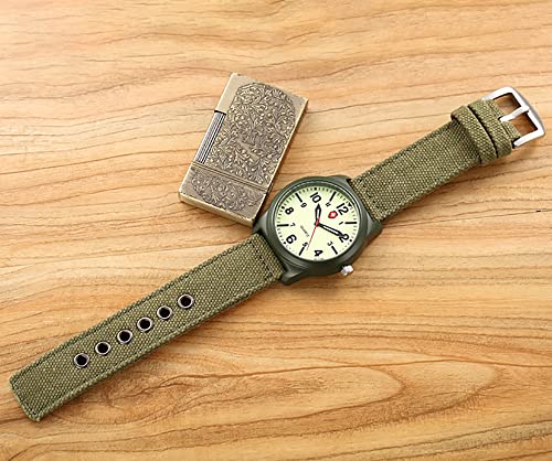Image of Gosasa Unisex Military Watches Sport Textile Nylon Strap Stylish Men Watch Luminous Fashion Watches Analog Display Quartz Waterproof Casual Wristwatch