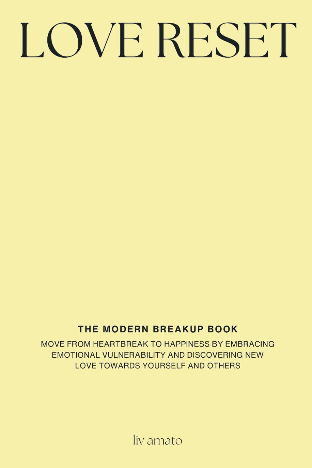 Love Reset: The Modern Breakup Book: Move from Heartbreak to Happiness by Embracing Emotional Vulnerability and Discovering New Love Towards Yourself and Others